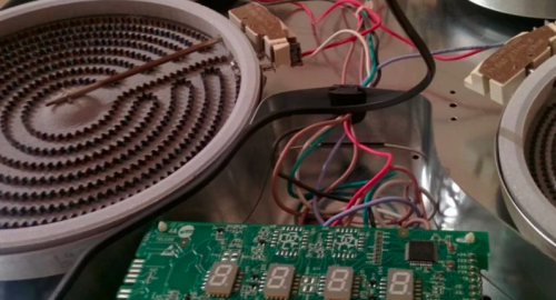 Ремонт стеклокерамической варочной панели. Ленск